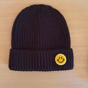 Smiley face beanie